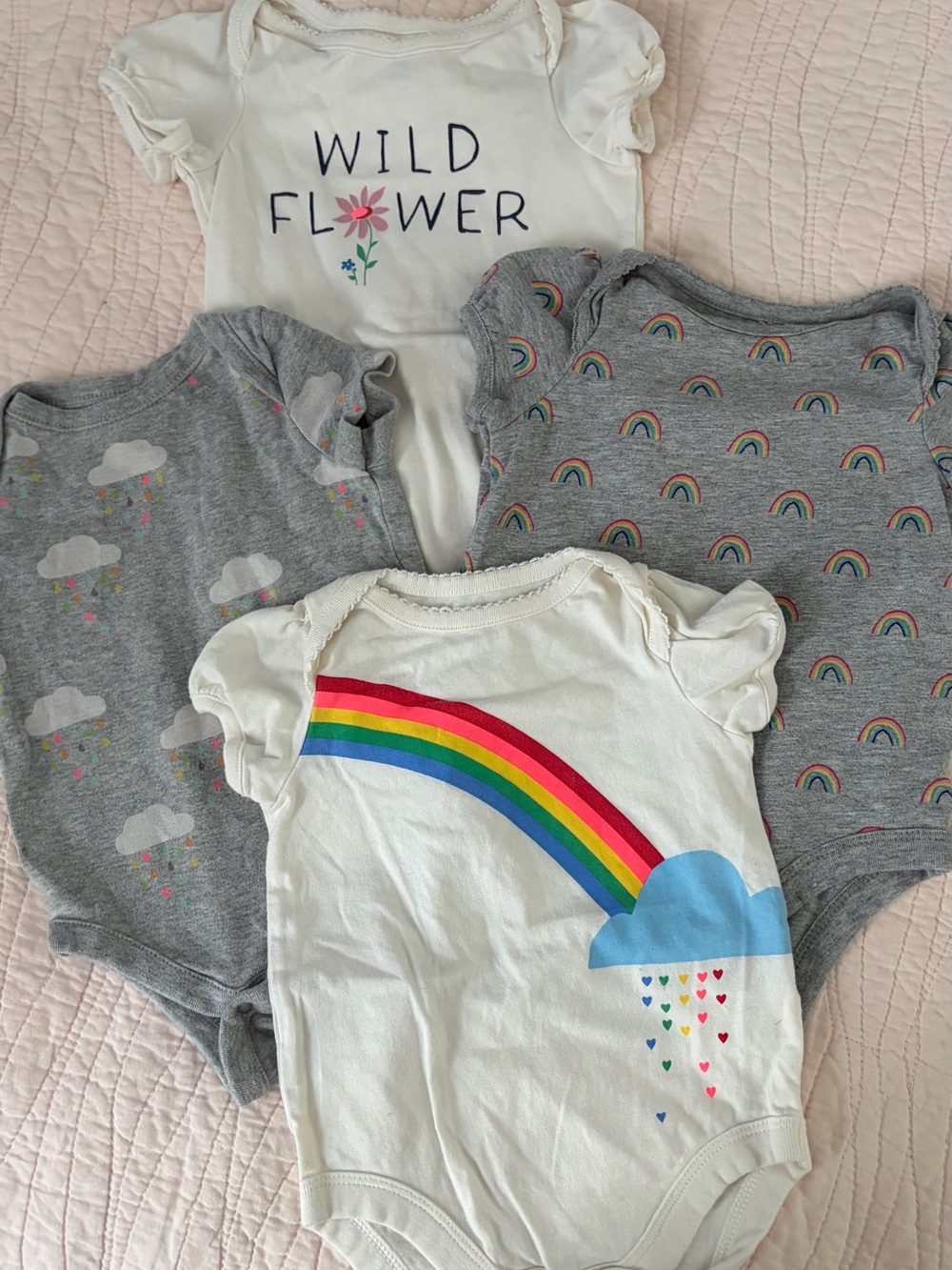 Girls Baby GAP onesie lot